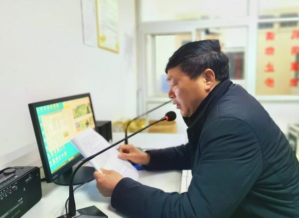 毛坦厂中学校长进行高考百日动员广播讲话